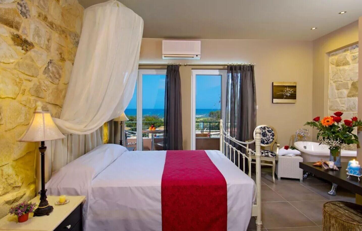 Mistral Hotel - Singles Only Maleme Buitenkant foto